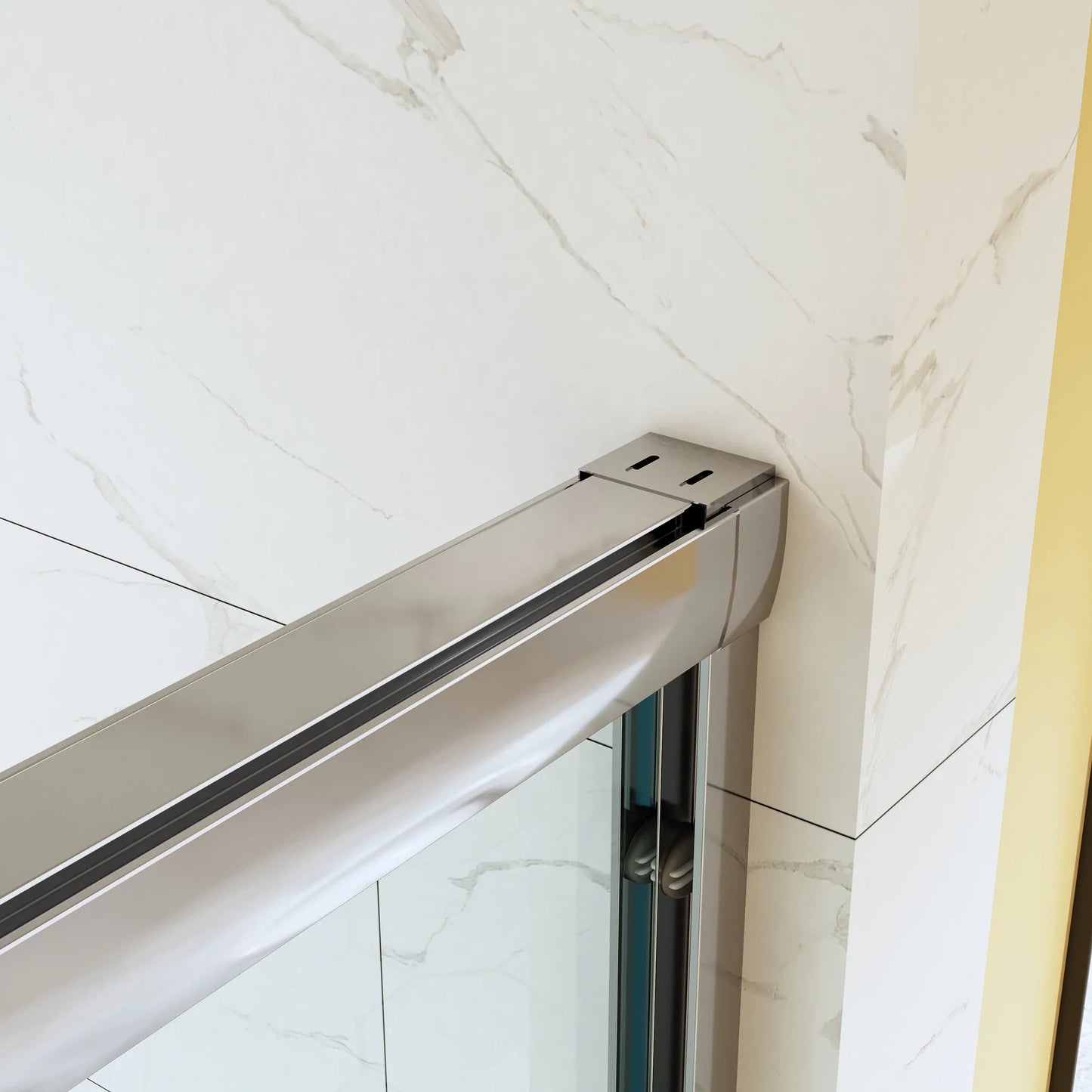 60 Inch Glass Shower Door Sliding Chrome Shower Door Model BE6076-CH