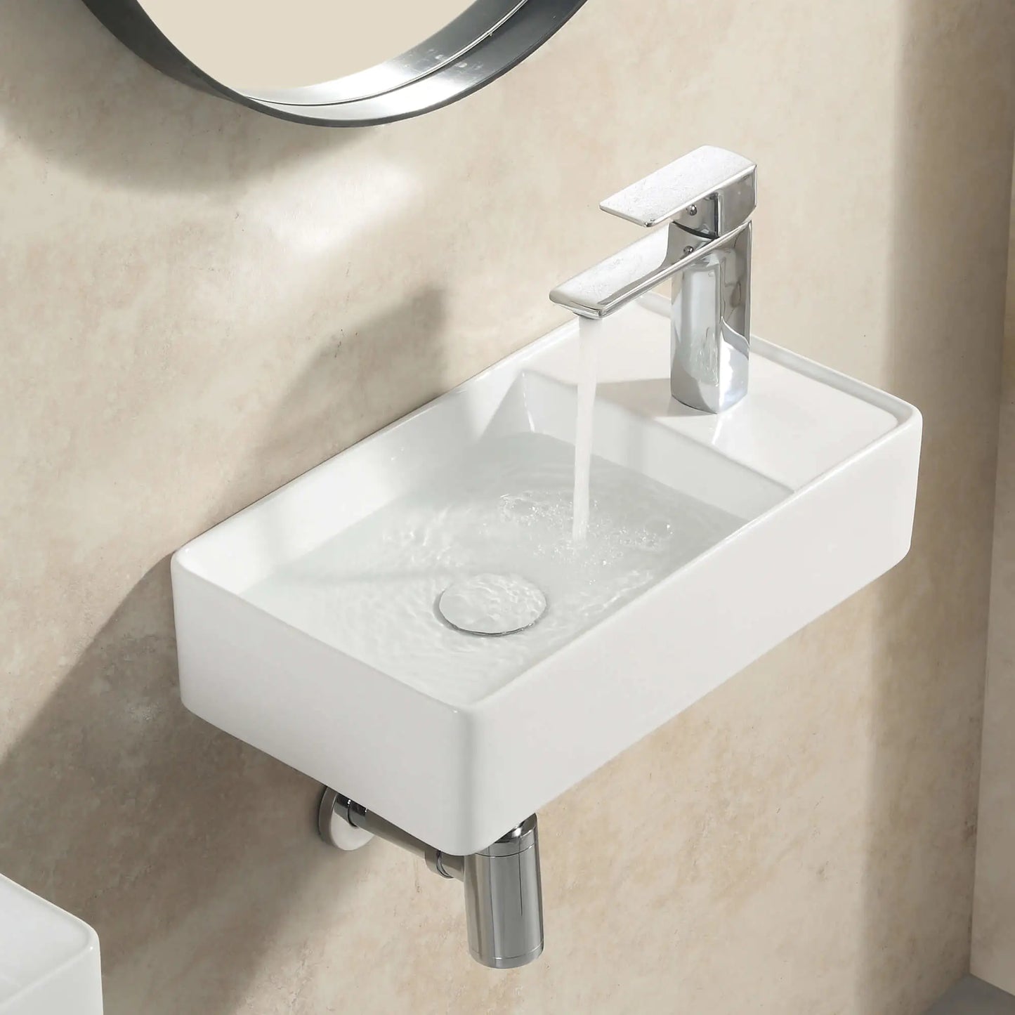 Small Wall Mount Sink Model HWTP-S4625WR