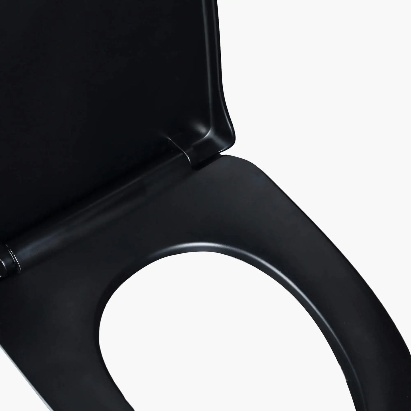 Black Soft Close Toilet For T0280B Toilet Model HWPP-80B