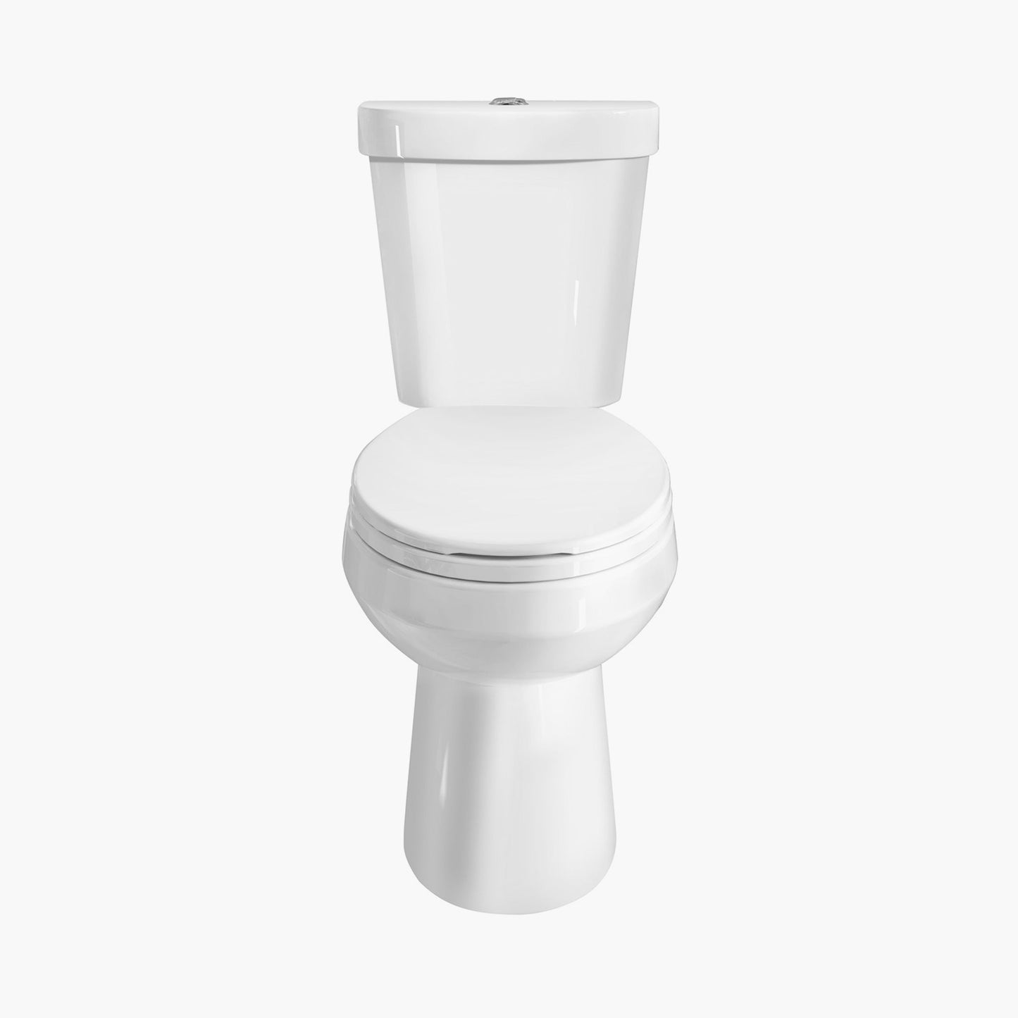 Dual Flush Round Toilet Floor Mounted Two Piece Toilet Model HWTT-R01D