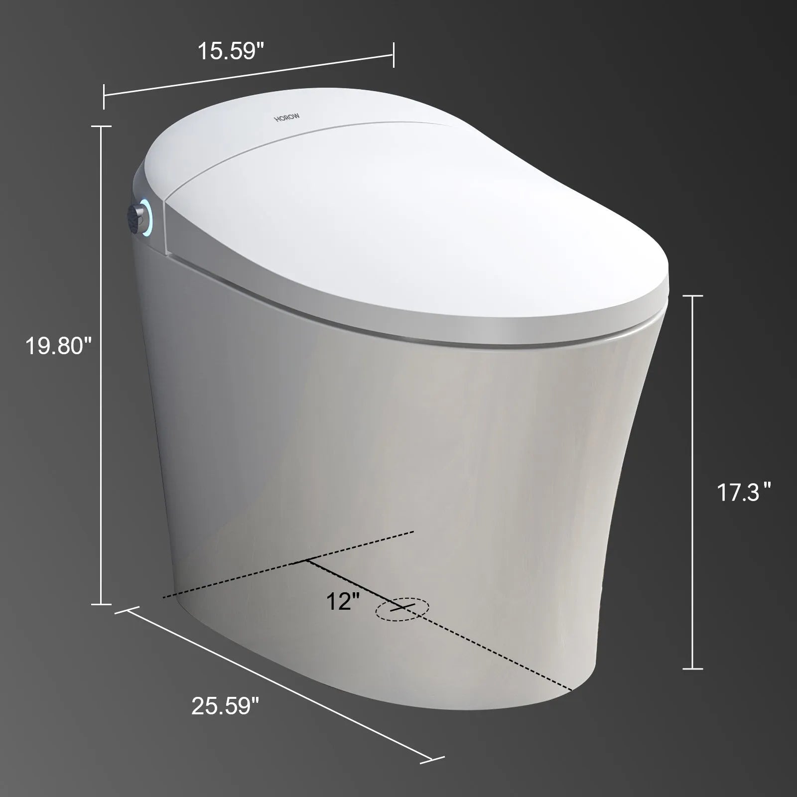 Smart Toilet with ADA and Heated Seat Model T10A