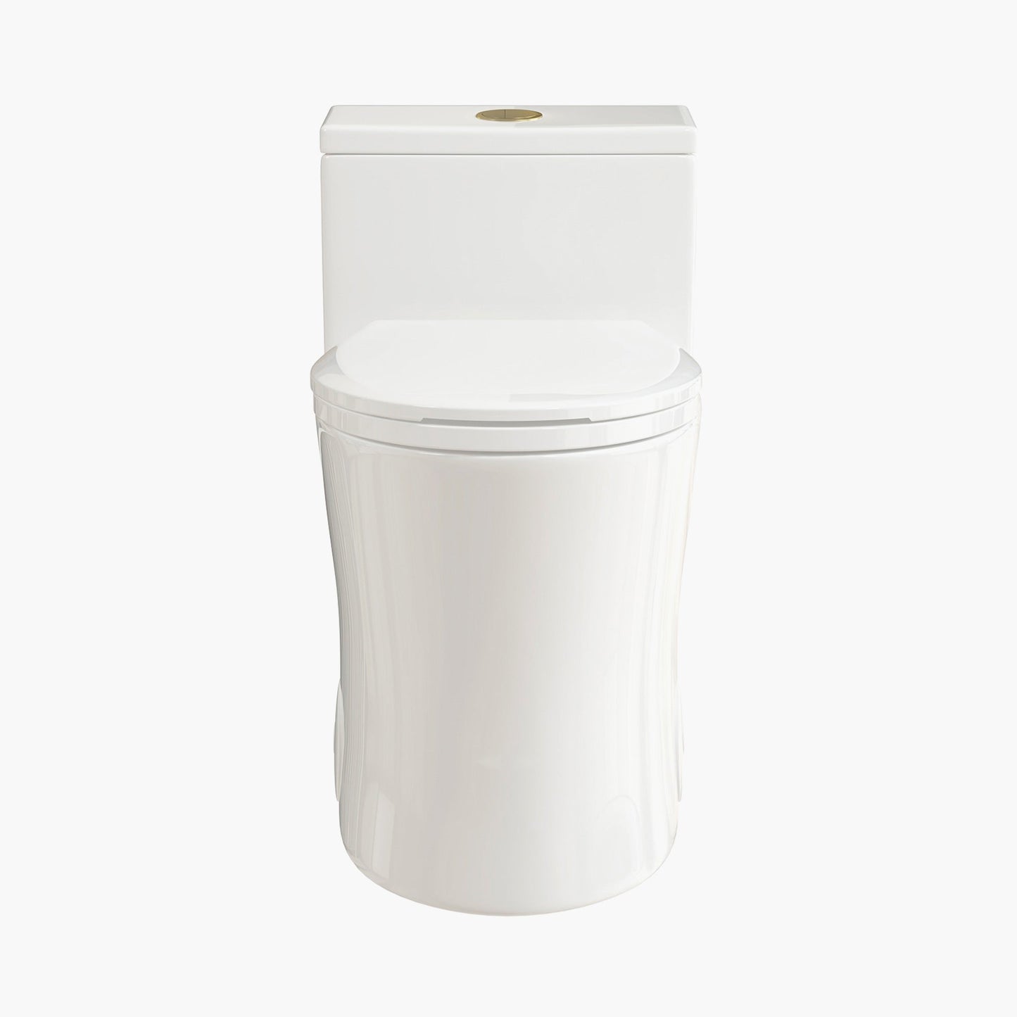 Elongated Dual Flush One Piece Toilet ADA Floor Mounted Toilet Model T0338W-G
