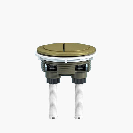 Toilet Dual Flush Gold Button Replacement For HWMT-8733 Series Model HR-P2133
