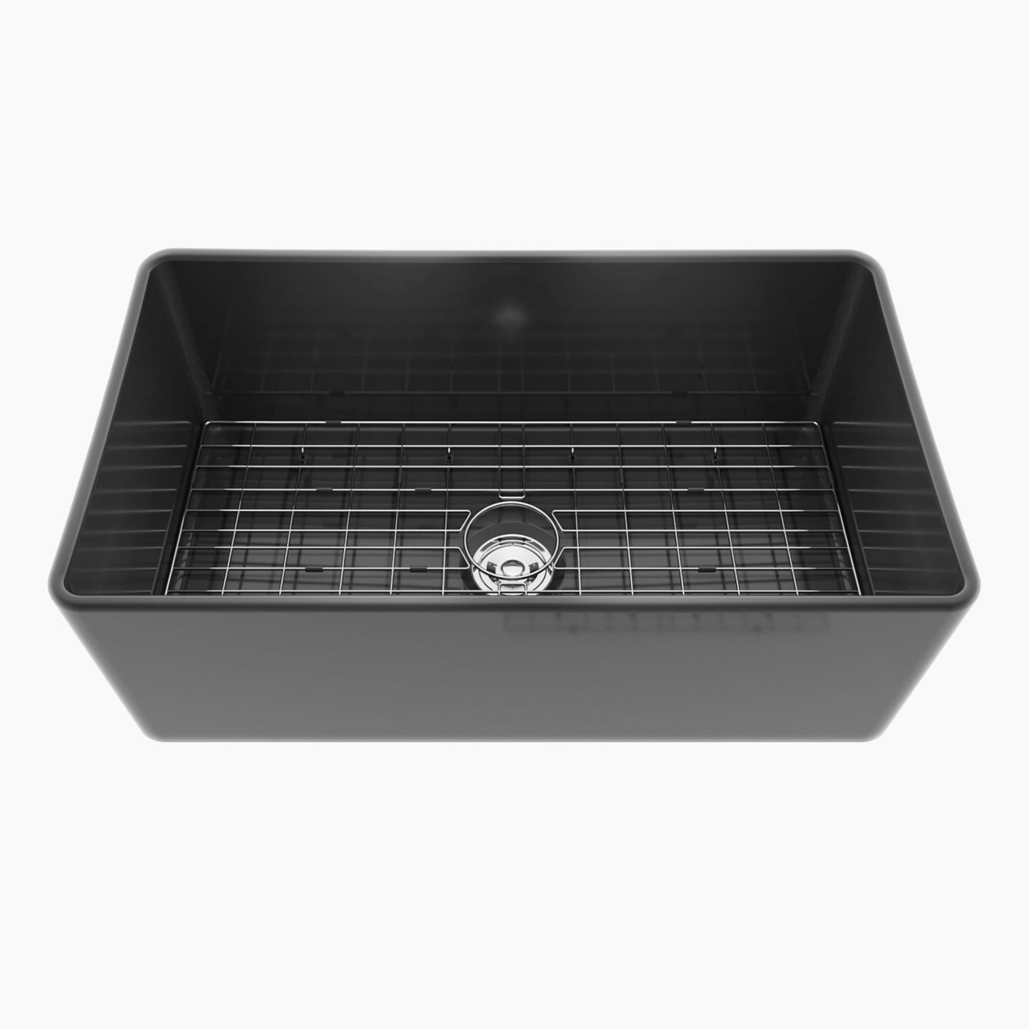 33 Inch Sink With Grid and Basket Strainer For Farm Kitchen Model HR-S3318B