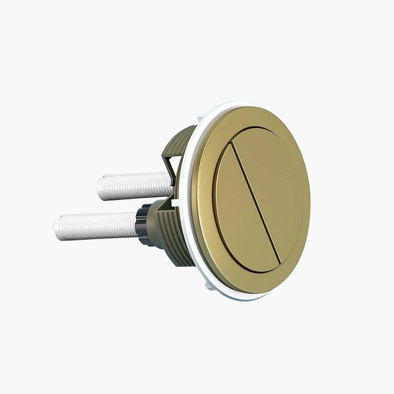 Toilet Dual Flush Gold Button Replacement For HWMT-8733 Series Model HR-P2133