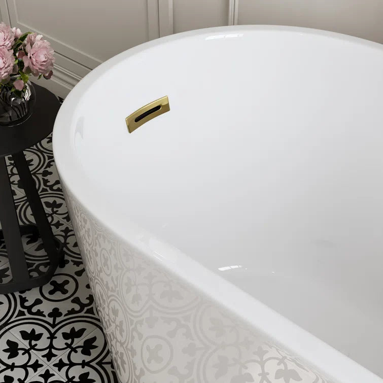 47 Inch Freestanding Acrylic Soaking Tub Model TU47-SG-NS