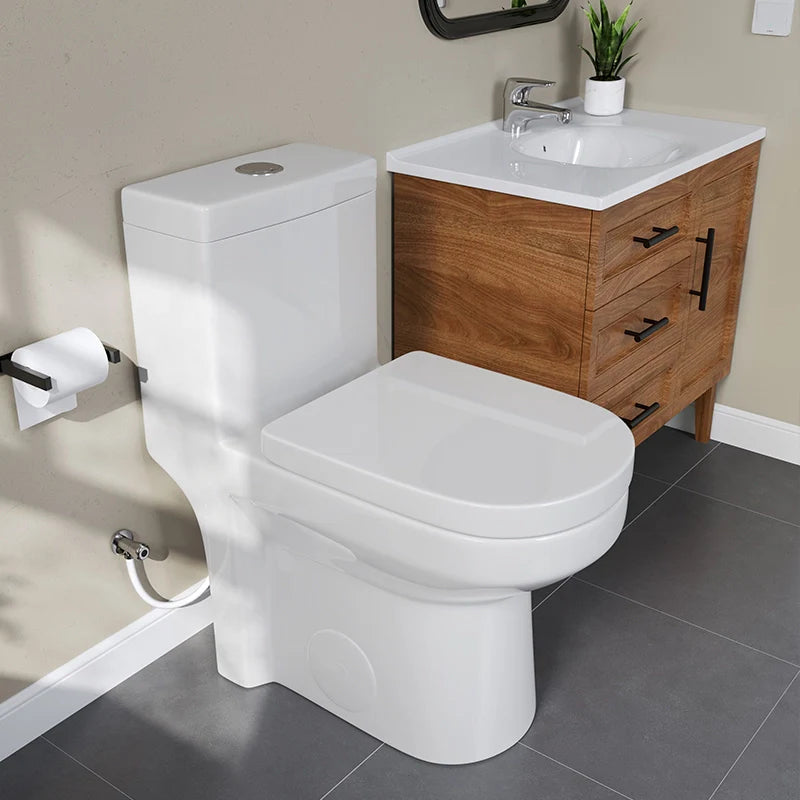 Small Toilet 1.28 GPF 10 Inch Rough In Toilet Model 8733-10