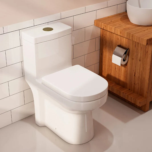 12 Inch Toilet Bowl One Piece Floor Mounted Toilet Model 8733S-G