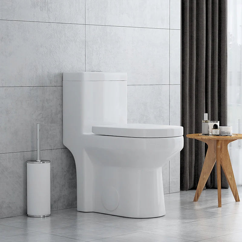 Compact Toilet For Small Bathroom Dual Flush Toilet Model 8733U