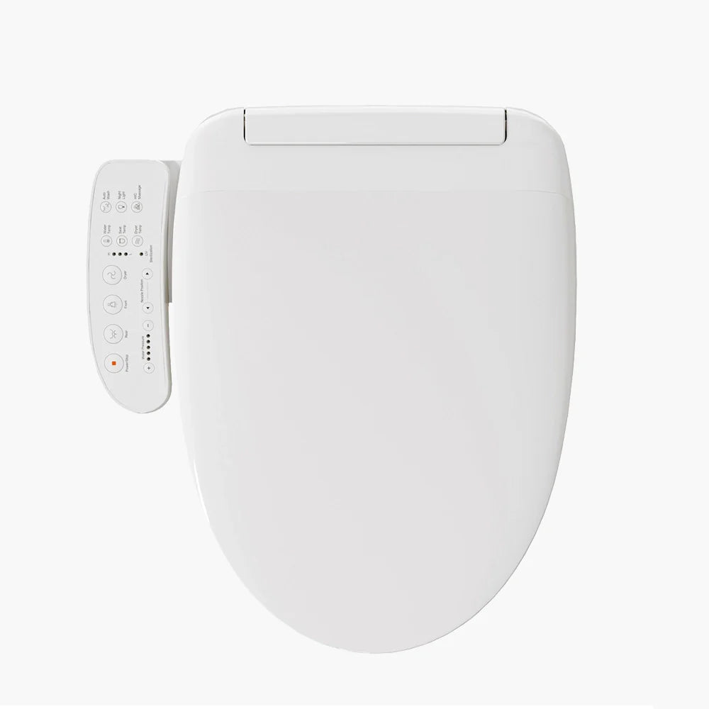 Round Bidet Toilet Seat With Heated and Dryer Model B0403