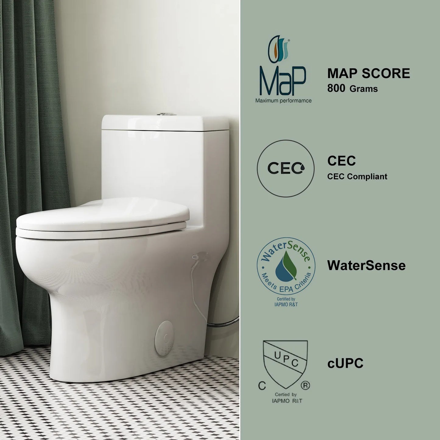 Dual Flush Toilet 12 Inch Rough In Toilet Model 76D