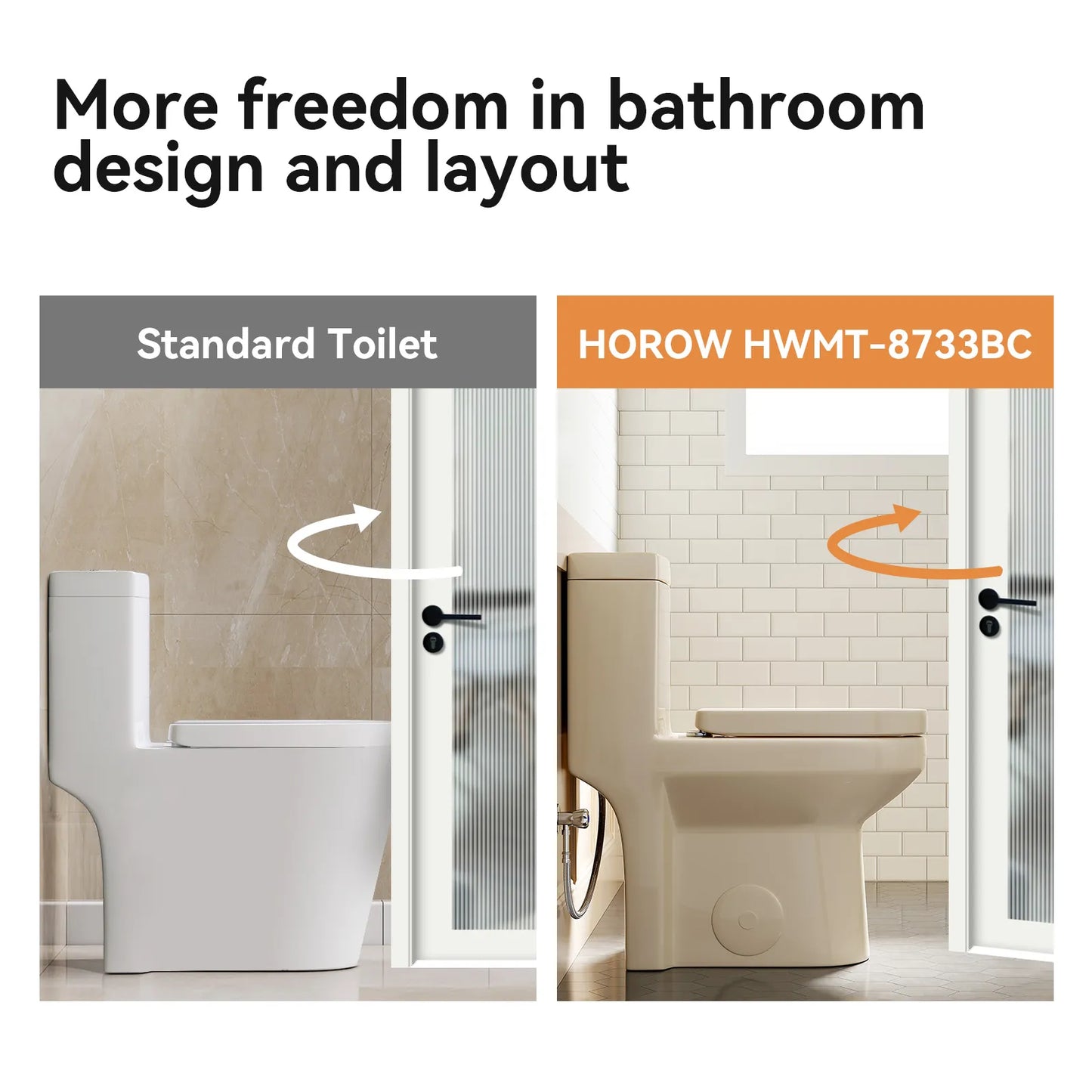 One Piece Toilet Biscuit Color Toilet With Dual Flush Model 8733BC