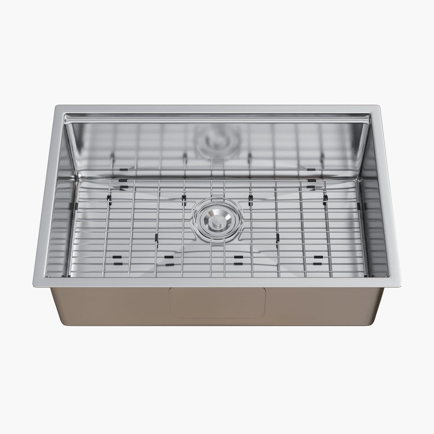 Best Workstation Sink Stainless Steel Farmhouse Sink 30 Inch Model HR-MS3019D-L