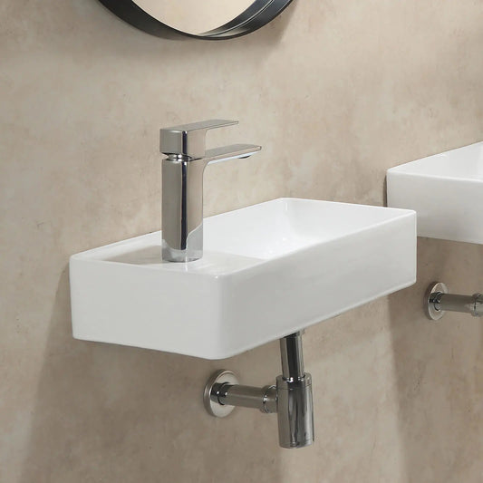 Rectangular Bathroom Sink Model HWTP-S4625WL