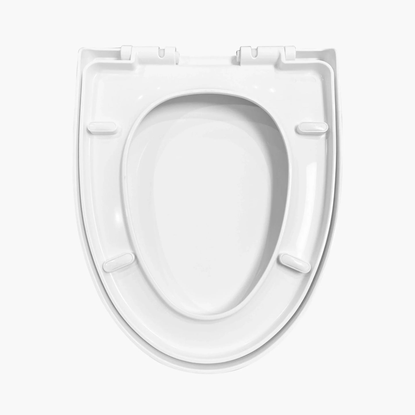 T0280W White Toilet Elongated Toilet Lid Cover Model HWPP-80