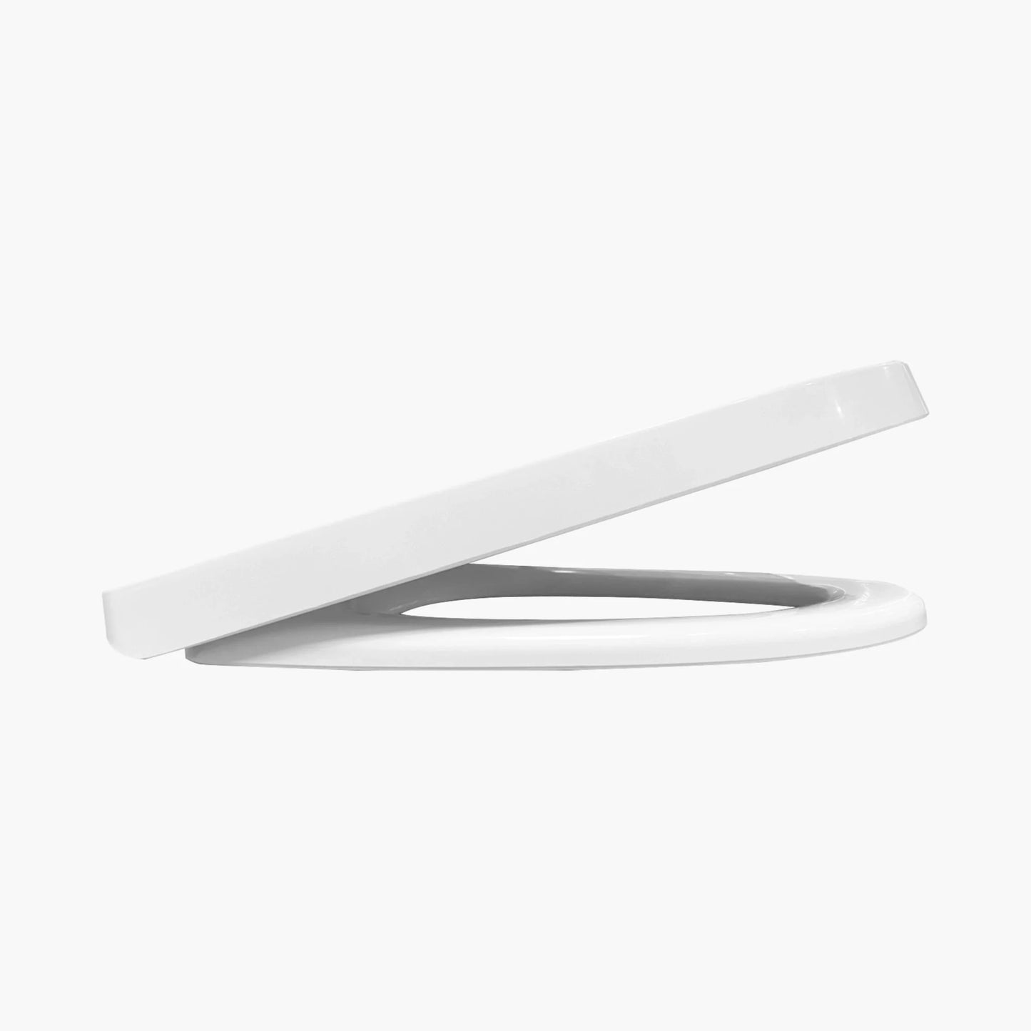T0280W White Toilet Elongated Toilet Lid Cover Model HWPP-80