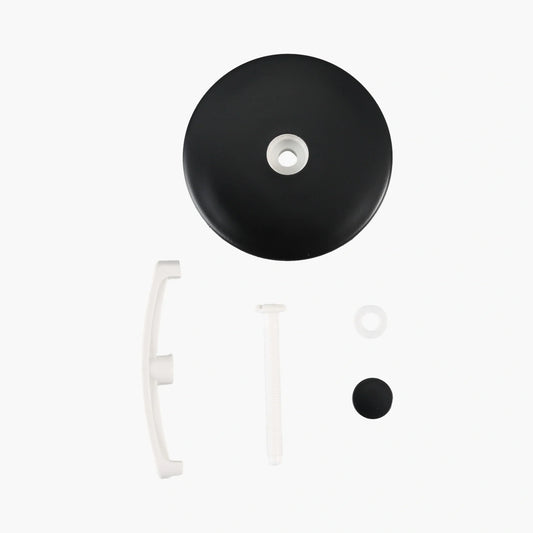 T0280B Toilet Bolt Cover of Black Model HWSC-80B
