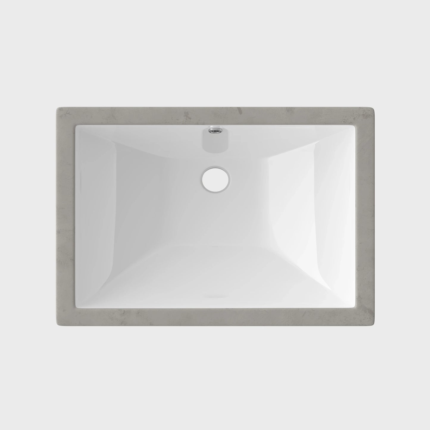 24 Inch Kitchen Sink Undermount Square Bathroom Sinks Model HWTP-S6040D