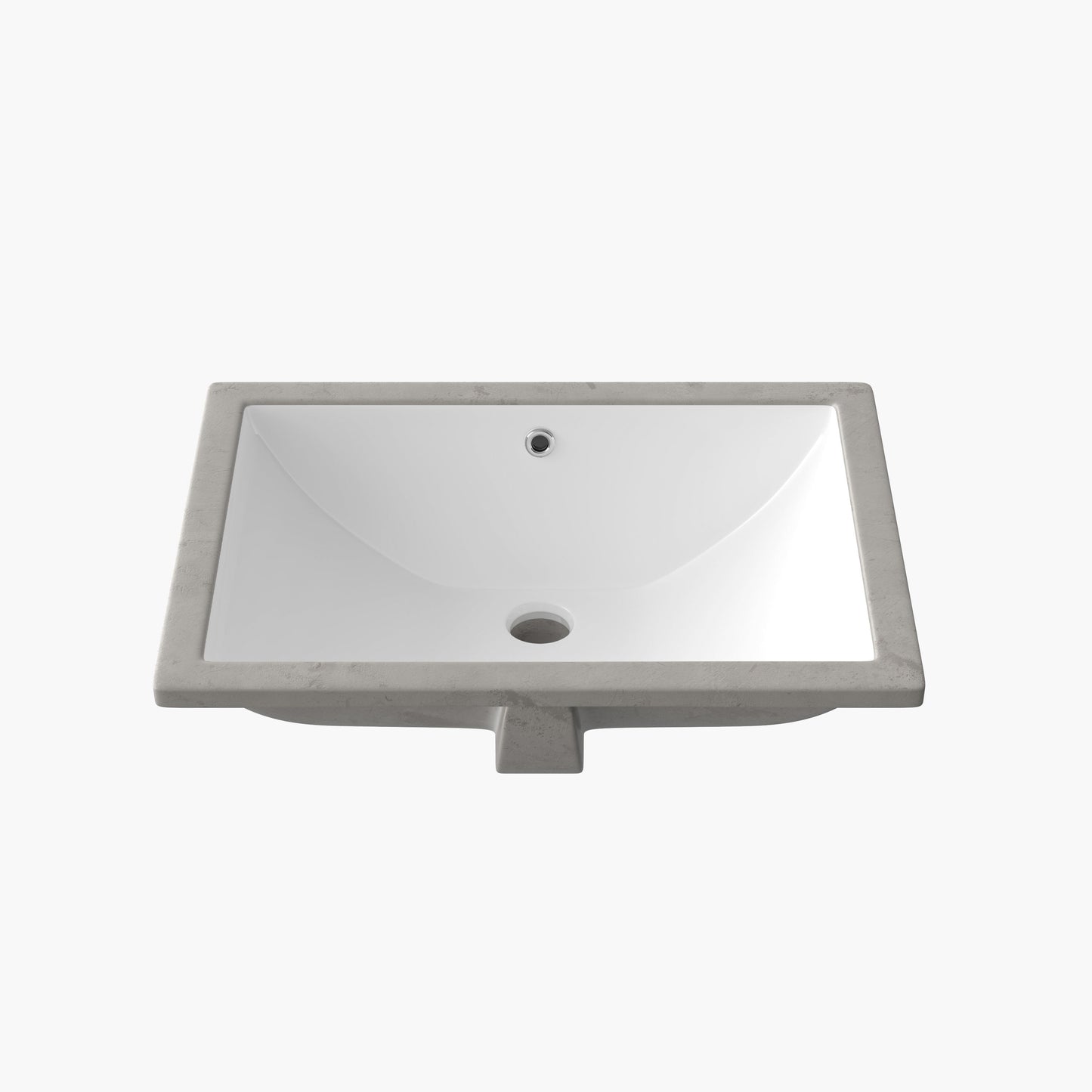 24 Inch Kitchen Sink Undermount Square Bathroom Sinks Model HWTP-S6040D