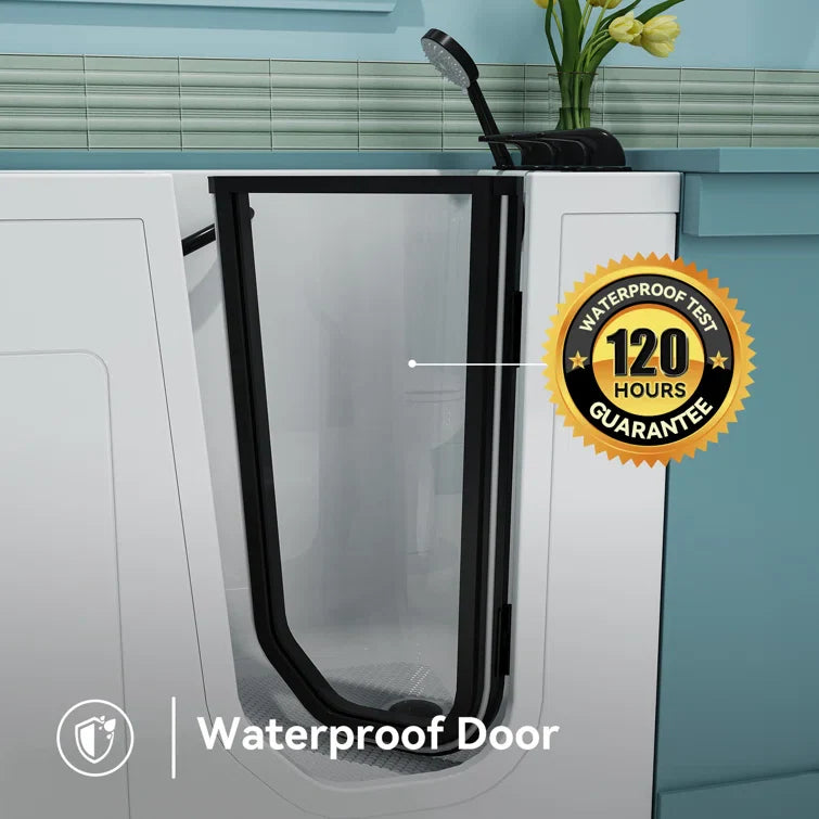 Walk in Tub and Shower Combo Sit Down Bathtub Model M-329R