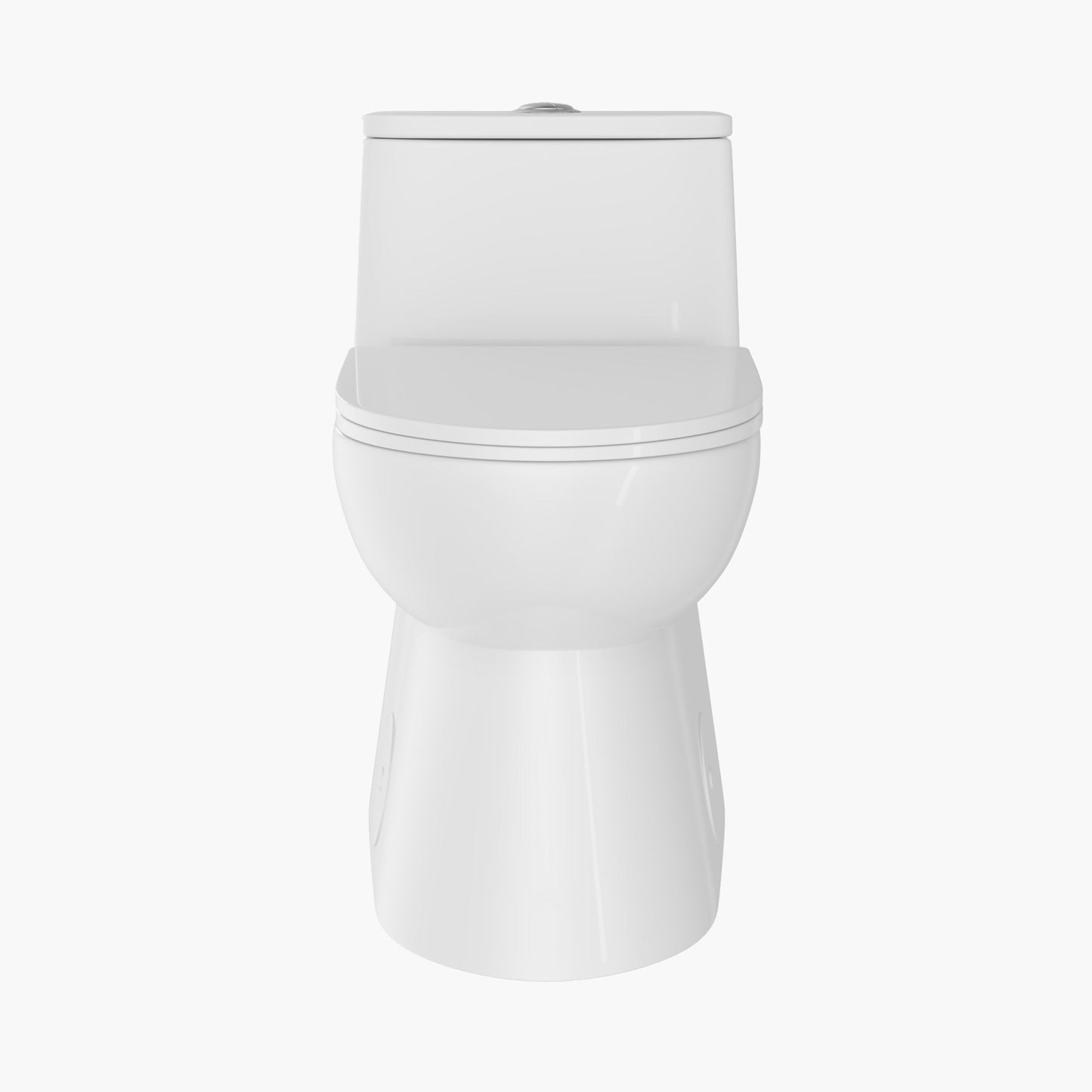 Best Dual Flush Toilet Modern Elongated Raised Toilet Seat Model T0334W
