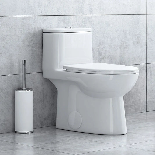 Best Dual Flush Toilet Modern Elongated Raised Toilet Seat Model T0334W