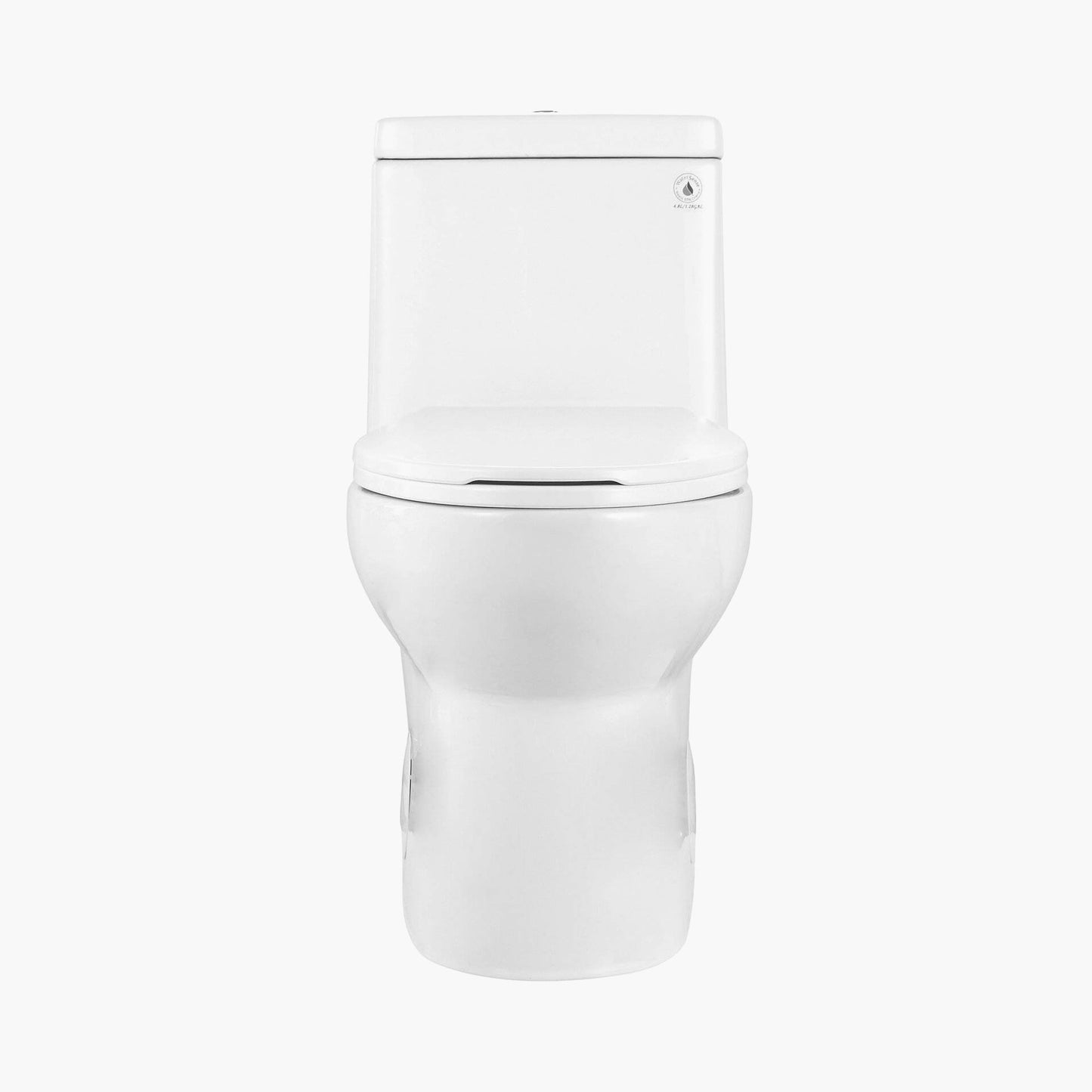 12 Inch Rough In Toilet Dual Flush Elongated One Piece Toilet Model T0337W