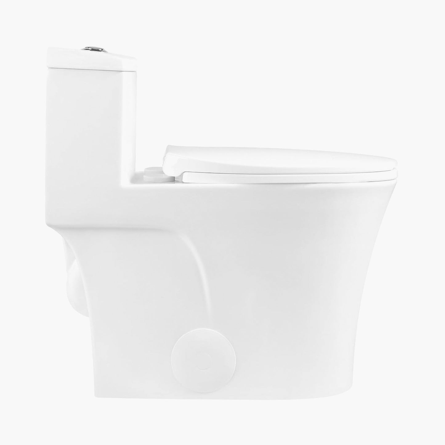 10 Inch Rough Toilet Bowl Elongated One Piece Toilet Model T0338W-10