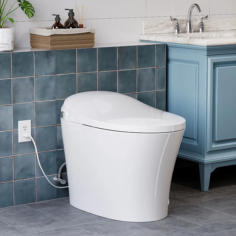 One Piece Smart Tankless Toilet With Heating Seat Model T10