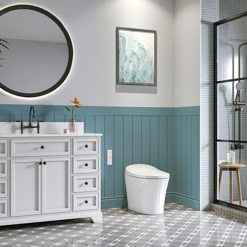 Best Toilet With Built In Bidet Compact Elongated Toilet Model T15