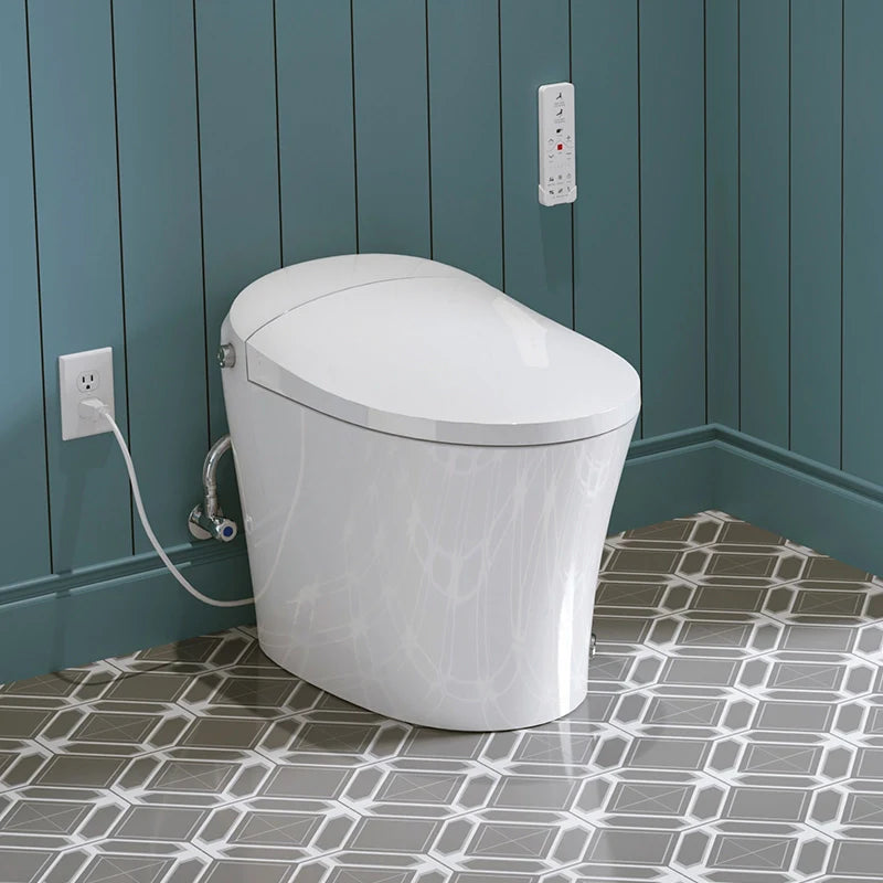 Best Toilet With Built In Bidet Compact Elongated Toilet Model T15