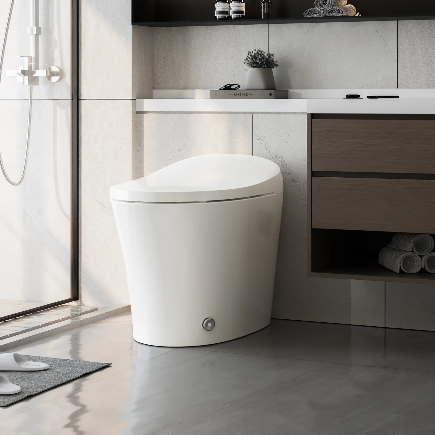 Modern Bidet Toilet With Heated and ADA Model T15A