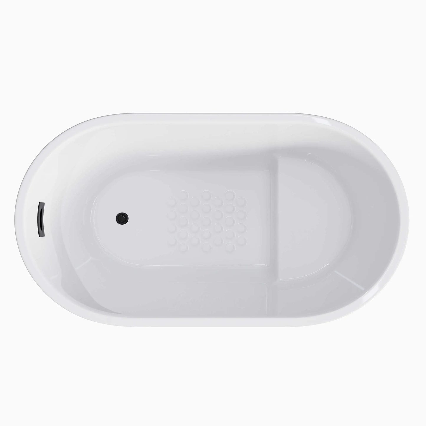 47 Inch Best Acrylic Bathtub Soaking Tubs for Small Bathrooms Model TU47-MB